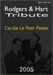 Cecilia Le Poer Power - Rodgers and Hart Tribute - 2005 (Jazz Archive)